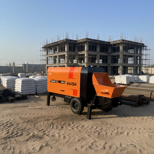 Pompa Beton Diesel Mesin Pengangkut Beton Khusus Pompa <span class=keywords><strong>Mixer</strong></span> Beton Stok Pabrik Mesin Beton - Product Image 3