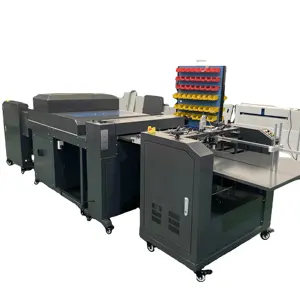 DOUBLE100 AUQH Series Digital Automatic Feeding And Stacking Spot UV Coating Machine