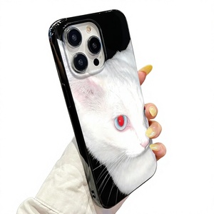<span class=keywords><strong>Coque</strong></span> de téléphone en gel de silicone motif floral Sweet Girl pour iPhone 16, motif léopard, anti-choc, résistante aux chutes, pressée à <span class=keywords><strong>chaud</strong></span> - Product Image 2