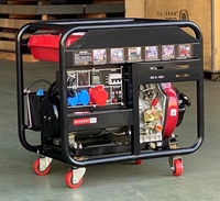 Dieselgenerator mit offenem Rahmen, AC, Benzin, 2kW, 3kW, 4kW, 5kW, 7kW, 10kW, 12kW, Elektro-Benzin-Stromerzeuger