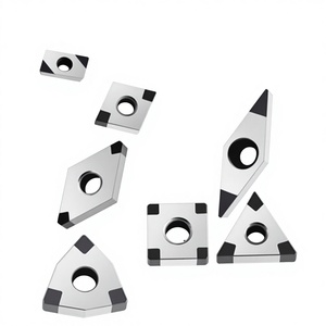 أدوات قطع CNC من SITELUN، لقم خراطة PCD/<span class=keywords><strong>CBN</strong></span> غير مطلية للفولاذ عالي المنجنيز، أدوات قطع CNC لطبلة الفرامل - Product Image 1