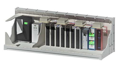 ESS Container Battery System For Solar Storage 1 Mwh 2 Mwh 200kwh 500kwh