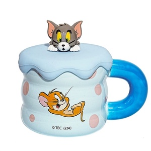 Taza de Cerámica 3D Personalizada para Parejas, con Tapa, Regalo de Cumpleaños, Nueva y en Oferta - Product Image 1