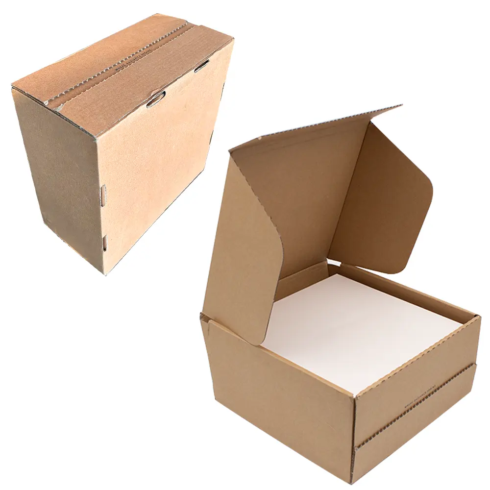 Wholesale Custom Self Seal Mailer Box zipper packaging boxes for mailing business Adhesive Tear Off Strip zipper mailing box