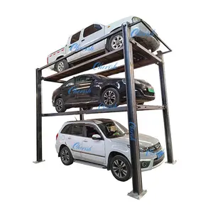 Triple Level Hydraulic Car Parking Lift 3 Car