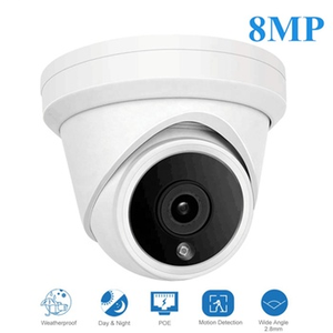 Bán Hot 4CH IP 8MP tháp pháo Dome PoE CCTV Bộ dụng cụ 4 cái máy ảnh 1PC 4CH POE NVR guardviewer ứng dụng - Product Image 2
