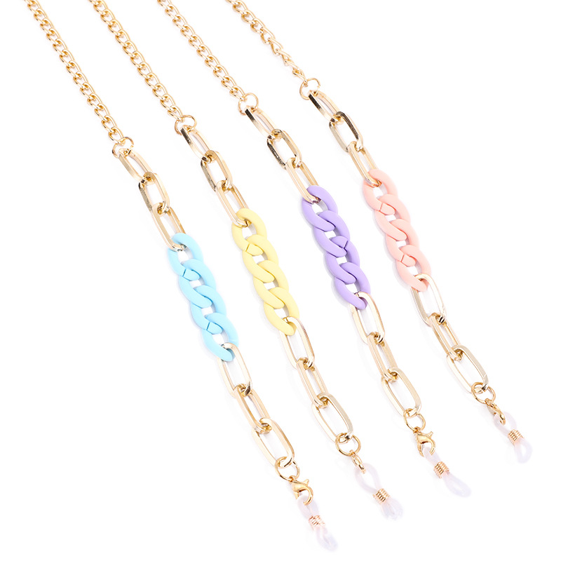 New Fashion Acrylic Eyeglass Chain masking chain accessories neck glasses chain