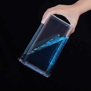 Food Storage Container Rectangle Clip On Lid 460ML 700ML 950ML 1300ML 1800ML Airtight For Grains Cereals Snacks Dried Goods Tea - Product Image 4