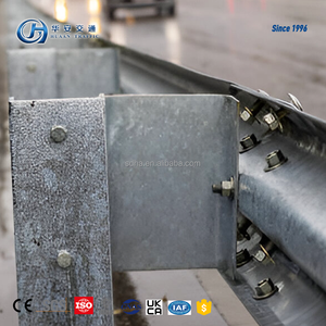 고속도로 안전을 위한 고수요 녹 방지 핫 디핑 아연 도금 고속도로 W 빔 스틸 가드레일 플레이트 - Product Image 3