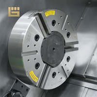 Centro de Torneado CNC Horizontal de Precisión, Máquina de Torneado y Fresado de Alta Resistencia con Sistema de Control GSK Fanuc, Torno CNC