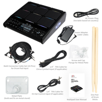HXM HDP-5 9 Dahili Pad'li Multipad Metal Stand Yok 8 Pad'li Profesyonel Octapad Perküsyon Enstrümanı