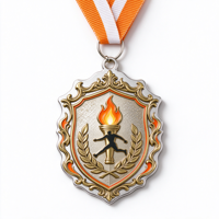 Support à médailles personnalisé, médailles de trophée gravées à la presse pour les compétitions et événements sportifs