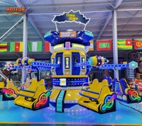 Manège d'attraction extérieur à 16 places sur le thème de Noël, type 'Time Jump', avec contrôle individuel, à vendre