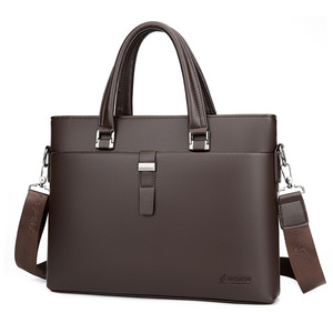 Nouvelle Sacoche Bandoulière Décontractée pour Homme, Imperméable, Souple, Grande Capacité, Légère et Confortable avec Fermeture Éclair pour Ordinateur Portable - Product Image 4