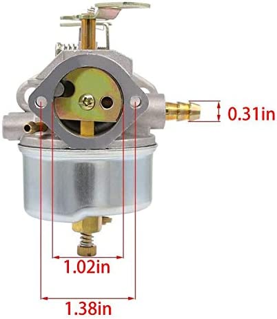 B & S регулируемый карбюратор для Tecumseh Snowblower 640349 640052 640054 640058 640058A 8HP 9HP 10HP
