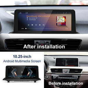 Lecteur vidéo automobile STWEI NEW ID8 8G 128G Android 13 Carplay, système multimédia central intelligent, écran GPS pour BMW 16-17 X1 F48 - Product Image 4