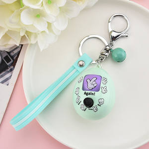 LLavero de juguete con diapasón, juego de adivinación, tijera de papel, piedra, huevo - Product Image 4