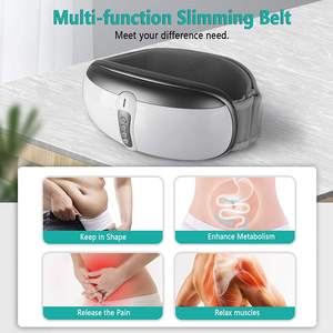 Cinturón masajeador de cintura vibratorio que reduce la grasa abdominal y el estómago para adelgazar y calentar para perder peso - Product Image 5