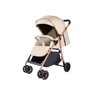 Poussette bébé multifonctionnelle, pliable à un bouton, légère, en métal, avec fonction balancelle, pour enfants de 0 à 6 ans - Product Image 5