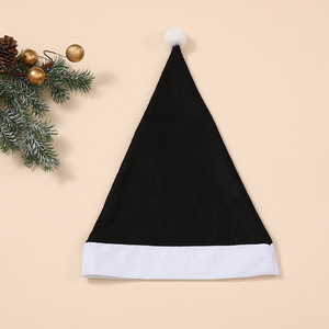 Chapeaux de Noël Magpie multicolores en tissu non tissé, chapeau de Père Noël pour enfants et adultes, décorations de fêtes - Product Image 3