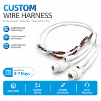 Câble de raccordement RJ45 DC Jack en cuivre étamé isolé PVC, étanche IP67 pour caméra IP