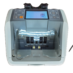 Machine de comptage de billets de banque mixtes 1+1 poche, BAM <span class=keywords><strong>BGN</strong></span> BHD AMD AOA, pour processus de gestion de trésorerie et entretien simplifié - Product Image 1