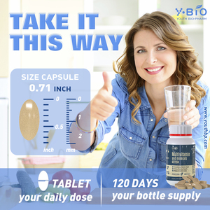 Tablet <span class=keywords><strong>Multivitamin</strong></span> Keluarga Terlaris untuk Dewasa |   Rasa Campuran Buah Beri Meningkatkan Imunitas 120 Tablet/Botol - Product Image 6