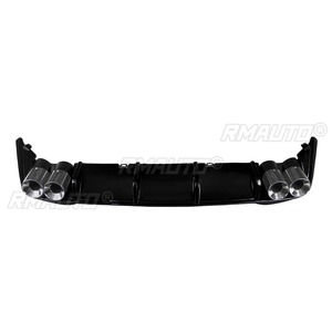 Diffuseur de pare-chocs arrière, séparateur de lèvre de pare-chocs, protection de pare-chocs, 4 sorties d'échappement pour Volkswagen Golf 8, kit carrosserie, accessoires auto - Product Image 5