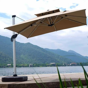 Roma Anti-UV konsol bahçe oturma odası şemsiye 3m yarıçapı avlu süpermarket kullanımı için sürdürülebilir iş için veranda tabanı - Product Image 1