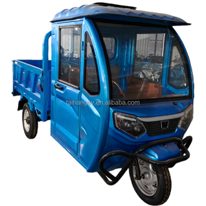 Tricycle <span class=keywords><strong>électrique</strong></span> à benne basculante pour adultes, vente chaude, certification EEC L2e, 60v 800W, carrosserie ouverte, charge utile de 400 kg, pour l'Europe - Product Image 1