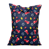 Sac étanche à double poche imprimé dessin animé, pochette de rangement lavable pour couches et articles en tissu, vente en gros