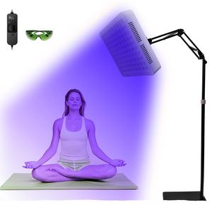 โคมไฟบำบัดด้วยแสงสีม่วงแบบตั้งพื้น ปรับมุมได้หลายทิศทาง โคมไฟดูแลความงามสำหรับใช้ในบ้าน - Product Image 6