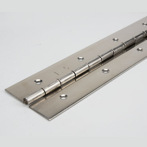 Bisagra para Muebles de Acero Inoxidable, Oculta, Grande, Continua, Tipo Piano, con Orificio, de 25MM/30MM/38MM/50MM de Ancho - Product Image 6
