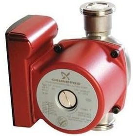 Pompe de circulation Grundfos 1/25 CV en acier inoxydable, sortie 25 mm, commande manuelle, système de chauffage de l'eau - Product Image 1