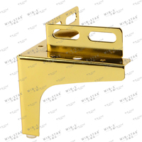 WINSTAR Langlebige Qualität Y-Form Möbel Beine Dreieck Schrank Füße Gold Chrom Schwarz Sofa Bein mit Platte