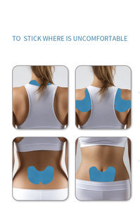 Prix de gros d'usine Patchs réutilisables en silicone de qualité alimentaire pour les articulations cervicales et lombaires - Product Image 2