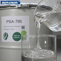 Adhésif liquide en silicone sensible à la pression, série PSA, PSA-795, pour ruban en silicone PET, ruban en polyimide PI, ruban de terminaison