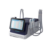 Appareil de Cryolipolyse Vertical Haut de Gamme 4 Têtes 6-en-1 + 40K + RF pour Amincissement et Remodelage Corporel – Équipement de Spa
