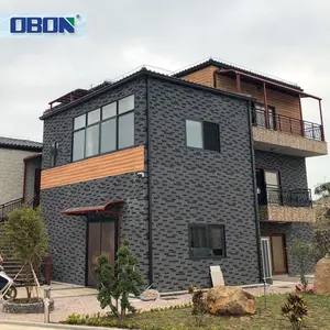 OBON ignifugo Quick Build Casa moderne case prefabbricate modulari in cemento prezzi struttura in acciaio Casa prefabbricata Villa di lusso