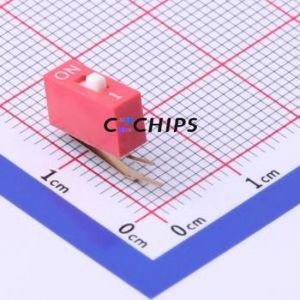 TM-01 DIP Switch Through hole Component (THT) Switch ( Number of Switch Sections: 1 )( Lead Spacing: 2.54mm ) - Product Image 1