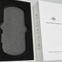Boîte d'emballage de luxe pour produits électroniques grand public, boîte cadeau rigide en papier pliable magnétique pour écouteurs et casques