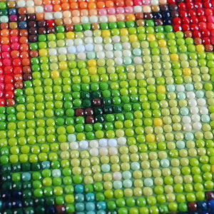 Event ภาพวาดเพชรรูปอาหารเค้กทำจากเรซินทรงสี่เหลี่ยมเต็มรูปแบบงานแฮนด์เมดของตกแต่ง S2F2714งานปักโชว์เพชร - Product Image 3