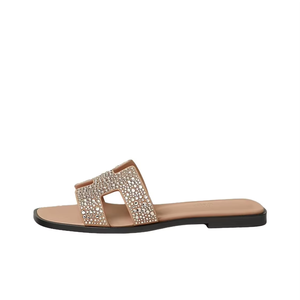Nouvelles baskets de luxe de haute qualité 2026, chaussures plates à strass tendance et populaires, adaptées aux femmes - Product Image 4