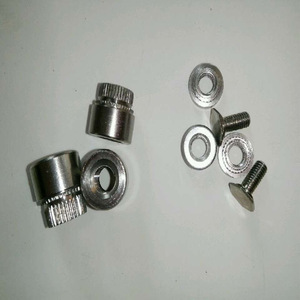 Tuercas Remachables Hidráulicas con Rosca Métrica, Insertos de Acero Inoxidable 303 304 con Ranura para Productos Electrónicos - Product Image 1