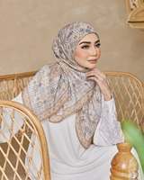 SHENGMO 60 Bawal coton découpé au Laser 110*110cm impression numérique Hijab musulman écharpe carré usine en gros taille de conception personnalisée