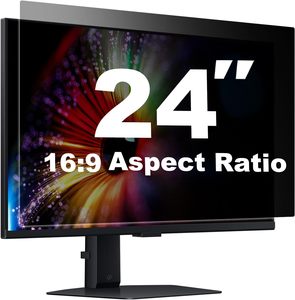 Película Protectora de Privacidad para Pantalla de Ordenador de 24 Pulgadas (16:9), Desmontable, con Protección Anti-luz Azul y Anti-reflejos - Product Image 1