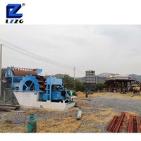Lzzg – machine de lavage de sable mobile pour la fabrication de sable de silice