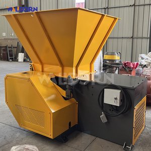 Trituradora de un solo eje, máquina trituradora de botellas de desecho, paleta de botellas de cartón, trituradora de plástico - Product Image 1