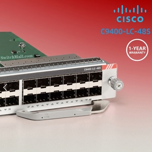 Module de carte de ligne SFP 48 ports C9400-LC-48S 9400, neuf et scellé, de marque originale - Product Image 6