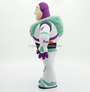 Costume gonflable Buzz Lightyear 2,2/2,6 m pour adultes, idéal pour la performance publicitaire, tenue d'astronaute gonflable - Product Image 4